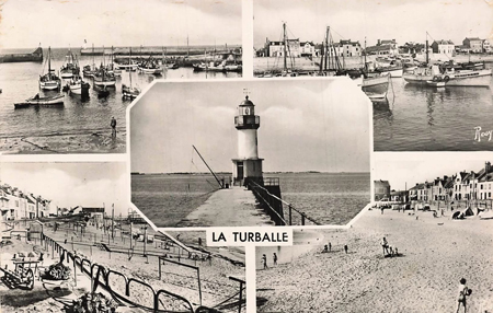 La Turballe en carte postale