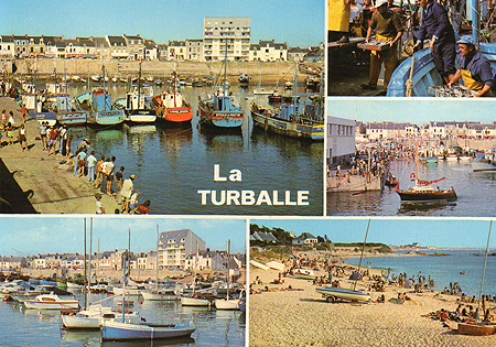 La Turballe en carte postale