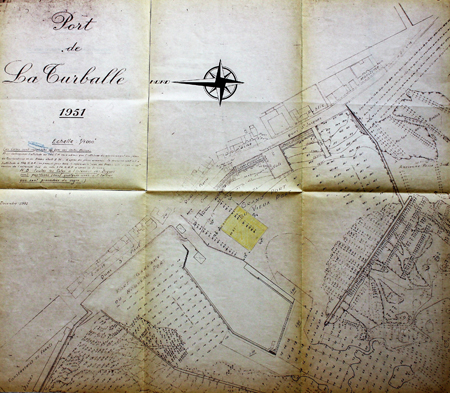 Carte et plan du port