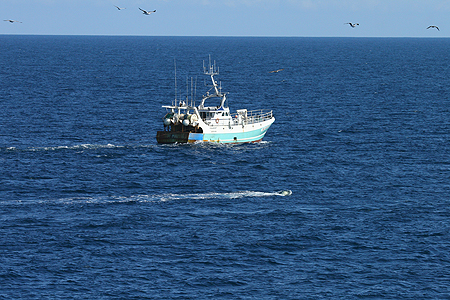 Le Magayant en mer