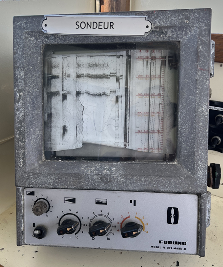 Sondeur du Au Gré des Vents