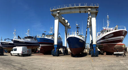 Pélagiques en carénage