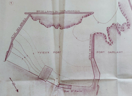 Carte et plan du port