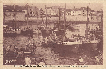 Le quai de déchargement au temps des pinasses