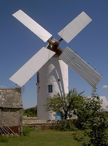 Le moulin de Kerbroué fraichement rénové