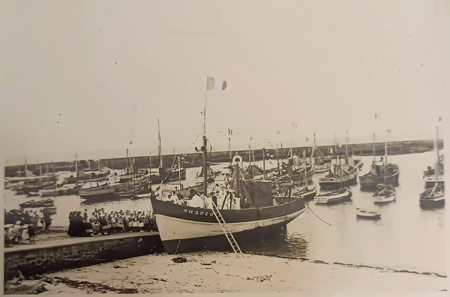 Sainte Anne à bord du Rosaire