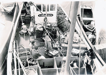 Retour de pêche du Au Gré des Vents