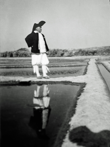 Paludier en costume de fête