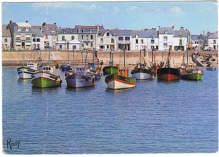 Flottille dans le port