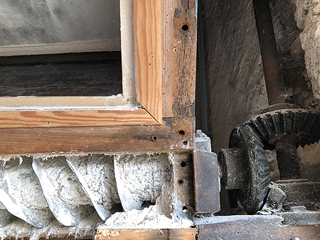 L'ancienne bluterie du Moulin de Kerbroué