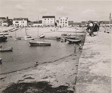 Sur la jetée des Brebis