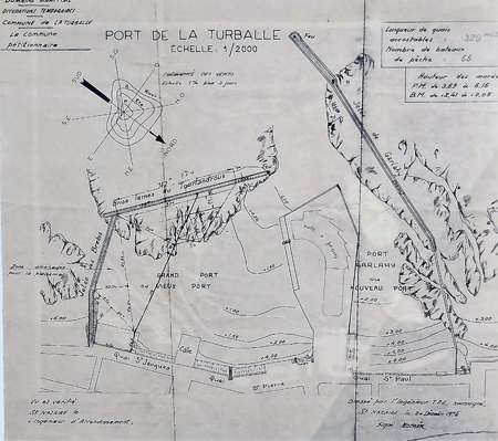 Carte et plan du port