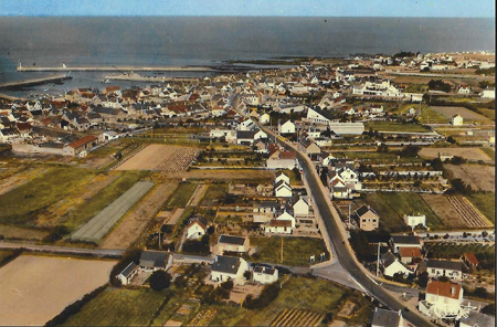 Vue arérienne de La Turballe