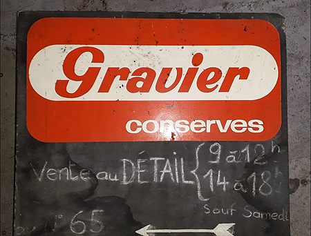 Panneau de l'Usine Gravier