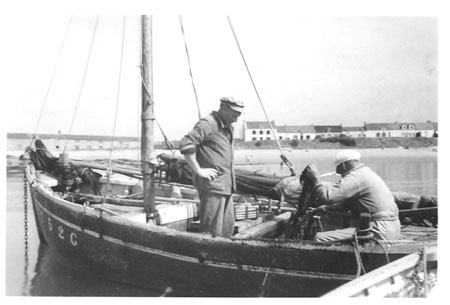 Cotre au port Lérat