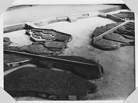 Les ouvrages et les rochers achevés