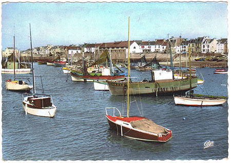 Flottille dans le port