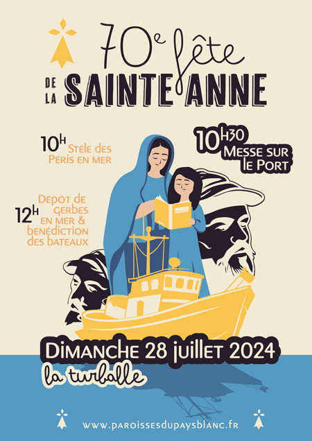 Affiche de la Sainte Anne 2024
