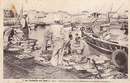 Débarquement du poisson