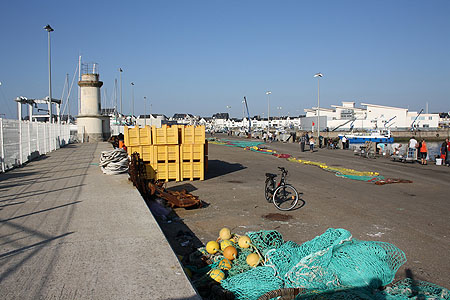 Ancien phare de Garlahy dans zone de travail