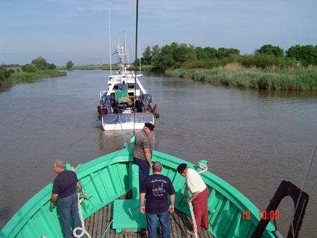 Retour du bateau Au Gré des Vents de Coueron