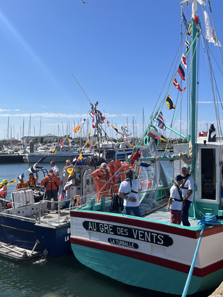 Prêt au départ en mer