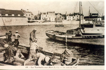 La Turballe un coin du port