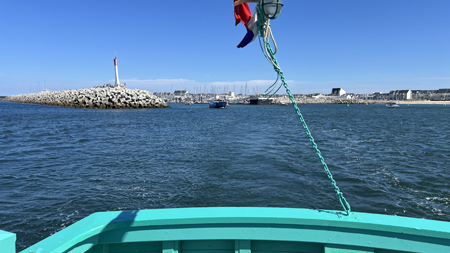 Le Au Gré des Vents en mer