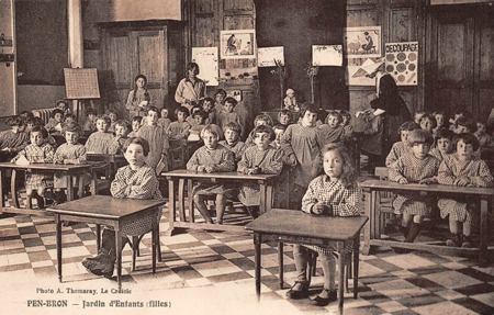 A l'école à Pen-Bron
