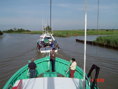 Retour du bateau Au Gré des Vents de Coueron