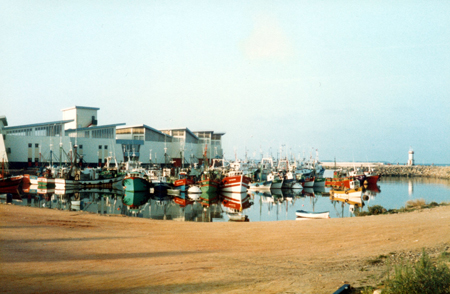 Le port de Garlahy en 1982