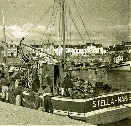 Le Stella Maris à quai