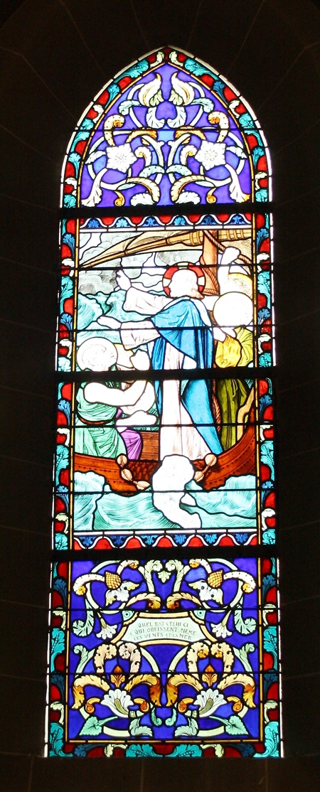 Vitrail de la chapelle de Pen-Bron