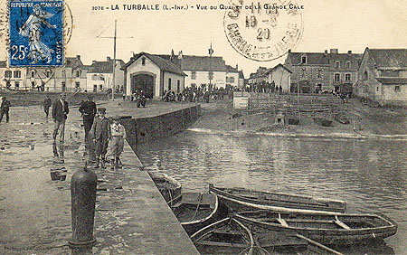 Vue du quai de la grande cale