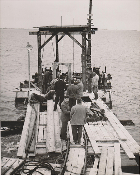 Lancement du Caisson N°1