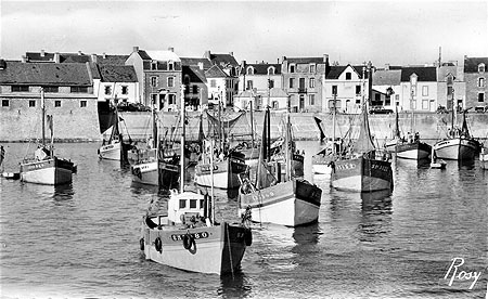 Les bateaux dans le port