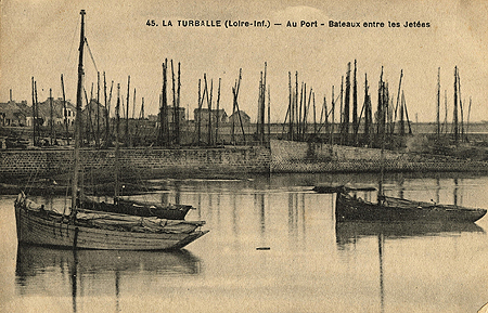 Les jétées su port