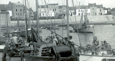 Sloups au port de La Turballe