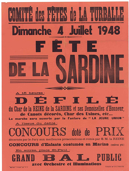 Fête de la sardine en 1948