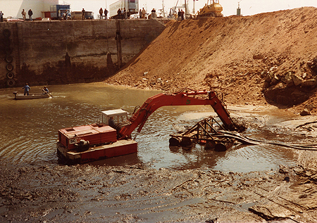 Creusement du bassin de Garlahy