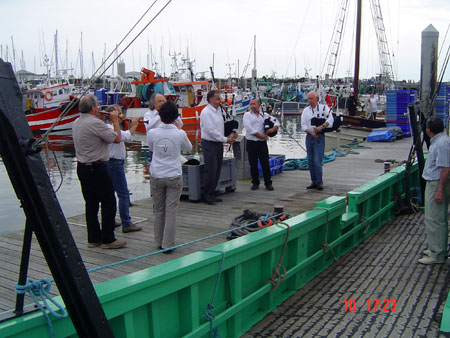 Retour à La Turballe du sardinier Au Gré des Vents