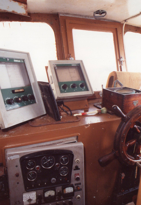 Le bateau Au Gré des Vents à Saint Nazaire