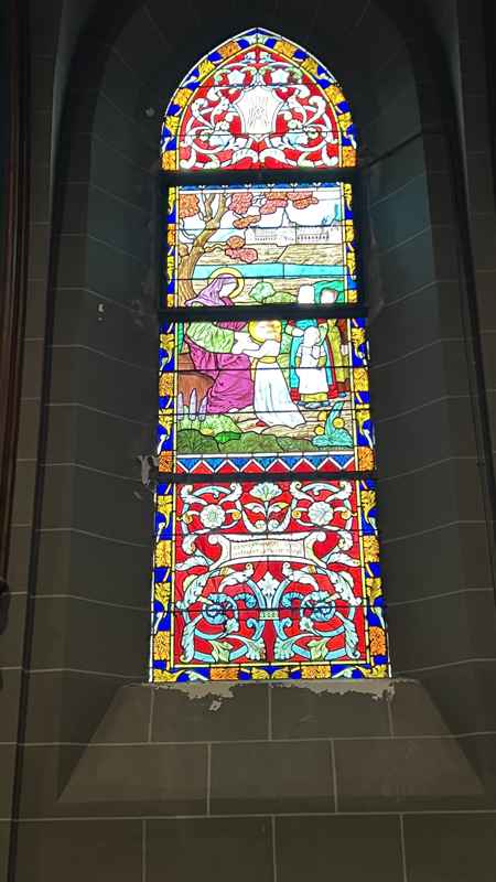 Vitrail de la chapelle de Pen-Bron