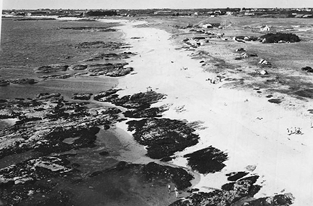 Les plages en allant vers Lérat