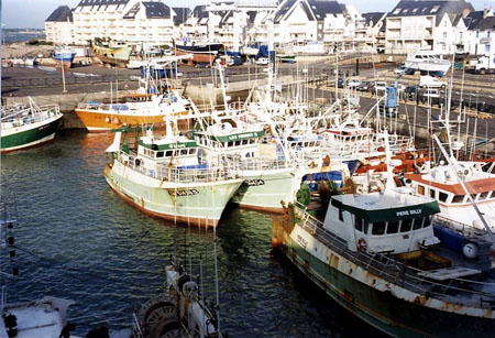 Dans le port de Garlahy