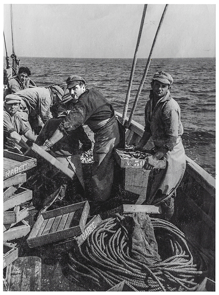 A bord e l'Anne-Marie Noëlle