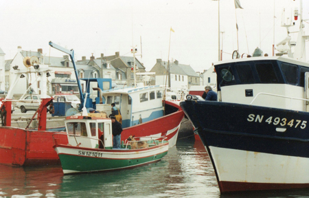 Le bateau Au Gré des Vents à Saint Nazaire