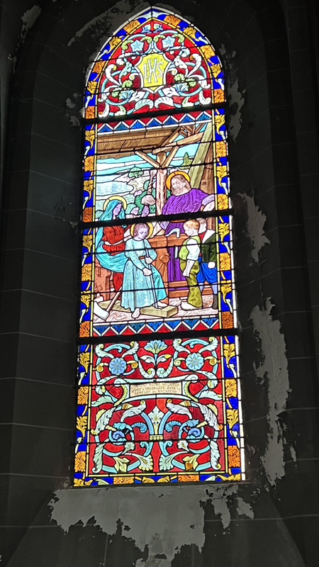 Vitrail de la chapelle de Pen-Bron