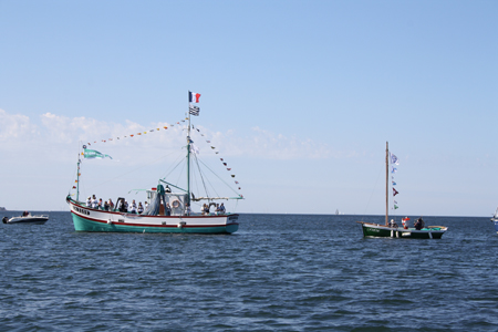 Le Au Gré des Vents en mer, que du bonheur
