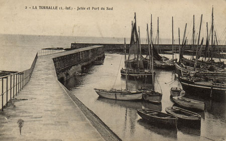 Jetée et port du sud